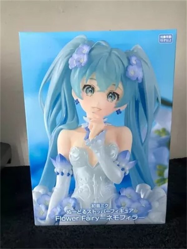 Action Figure Hatsune Miku Noodle Stopper /fada das flores Nemophila