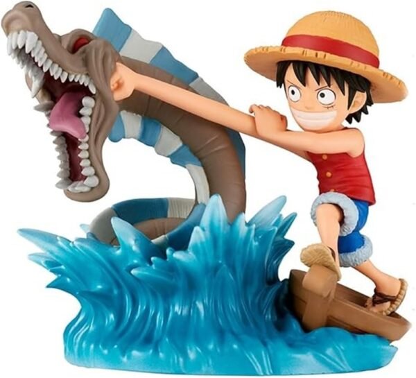 ACTION FIGURE Banpresto - One Piece - Log Stories - Monkey D. Luffy vs Local Sea Monster -, Bandai Spirits World Collectable