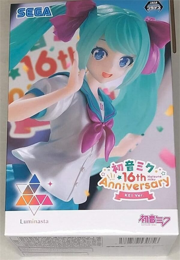 ACTION FIGURE Luminasta Hatsune Miku Serie Hatsune Miku 16 Aniversario KEI Ver.
