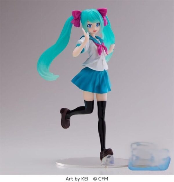 ACTION FIGURE Luminasta Hatsune Miku Serie Hatsune Miku 16 Aniversario KEI Ver. - Image 2