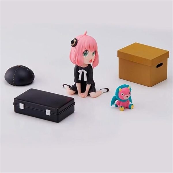 ACTION FIGURE NINJAMO Anya Forger Luminasta Pretend Play Version Decorative Desk Figure Family Anime Spy Figurine 2.95 - Image 2